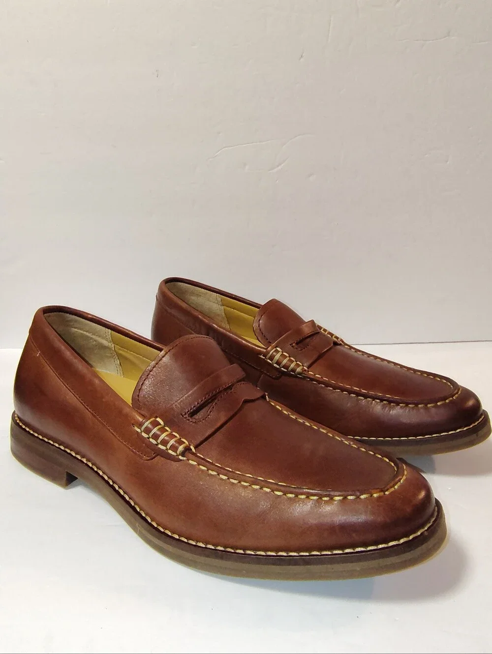 Sperry GOLD CUP Exeter Men's Penny Loafer Moccasin Dress-Casual Shoes Tan 7.5